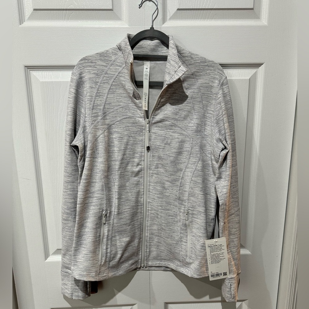 Lululemon Define Jacket Luon, NWT, size 14, color Space Nimbus Battleship